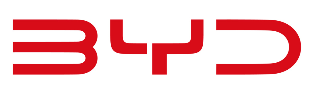 .BYD Logo download Red